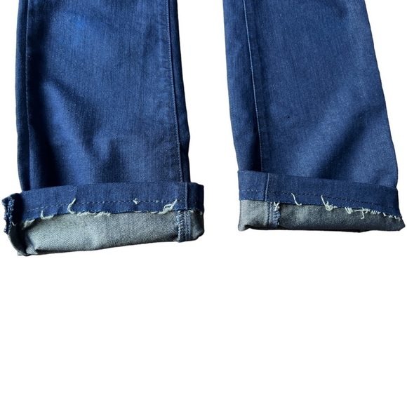 Paige Laurel Canyon Low Rise Dark Boot Cut Jeans 29 Waist Hemmed to 29 Inseam - Picture 5 of 13